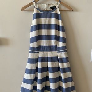 Women’s Blue and White Stripe The Limited Dress
